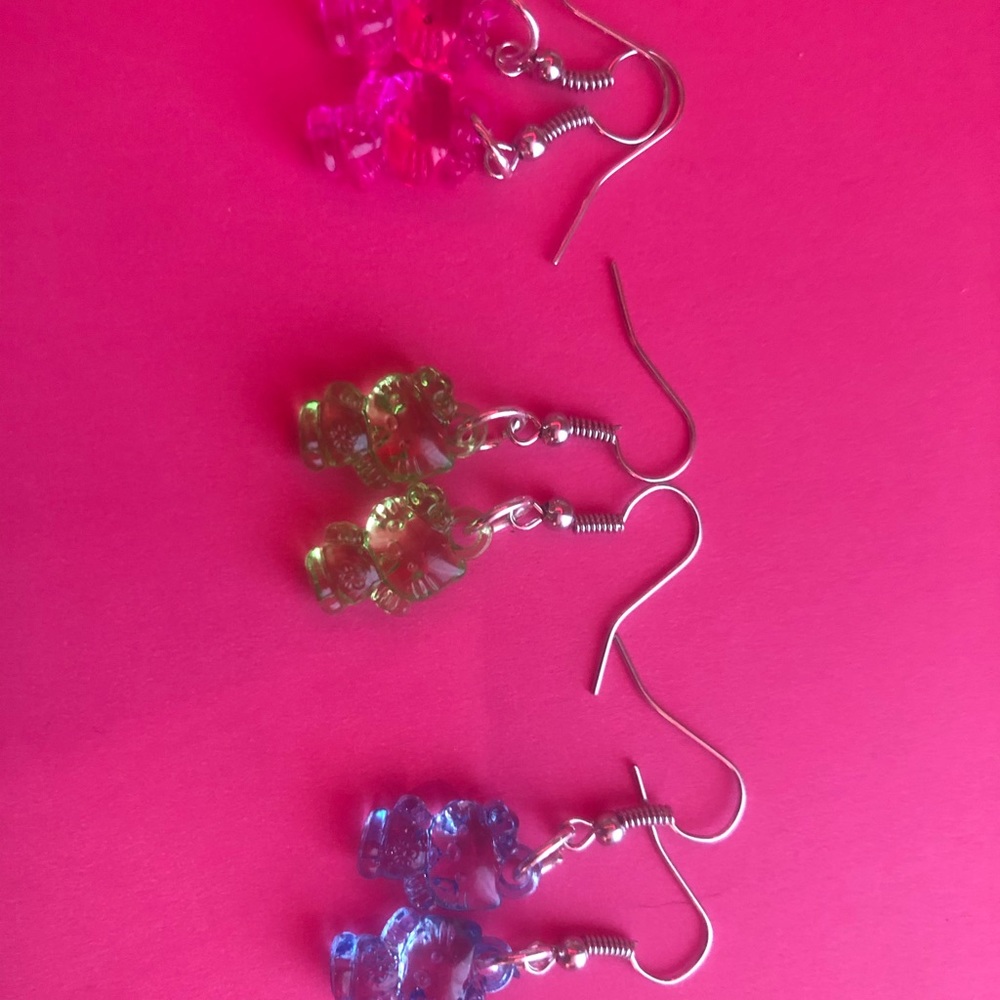 3 Pairs of Hello Kitty Earrings
